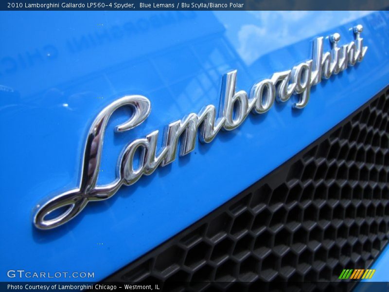 Lamborghini script badge - 2010 Lamborghini Gallardo LP560-4 Spyder