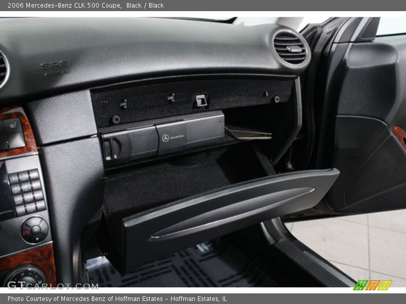 Black / Black 2006 Mercedes-Benz CLK 500 Coupe