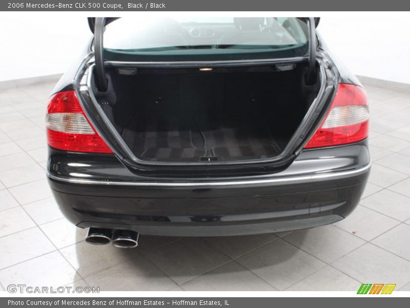 Black / Black 2006 Mercedes-Benz CLK 500 Coupe