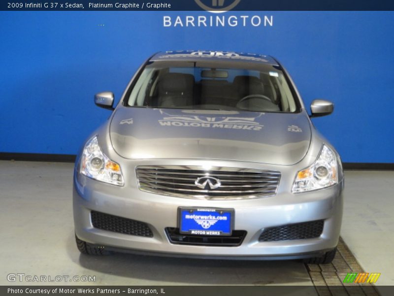 Platinum Graphite / Graphite 2009 Infiniti G 37 x Sedan