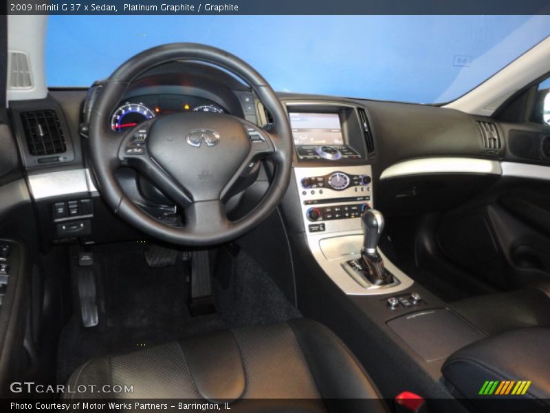 Platinum Graphite / Graphite 2009 Infiniti G 37 x Sedan
