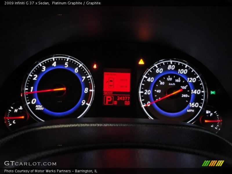 Platinum Graphite / Graphite 2009 Infiniti G 37 x Sedan