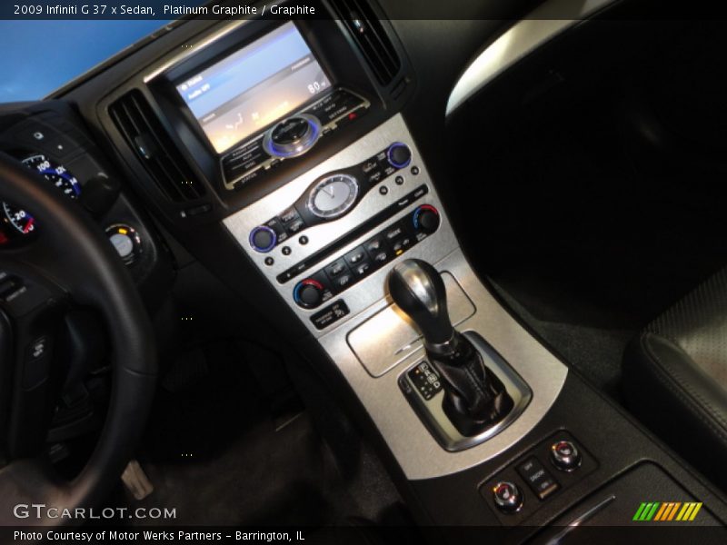 Platinum Graphite / Graphite 2009 Infiniti G 37 x Sedan