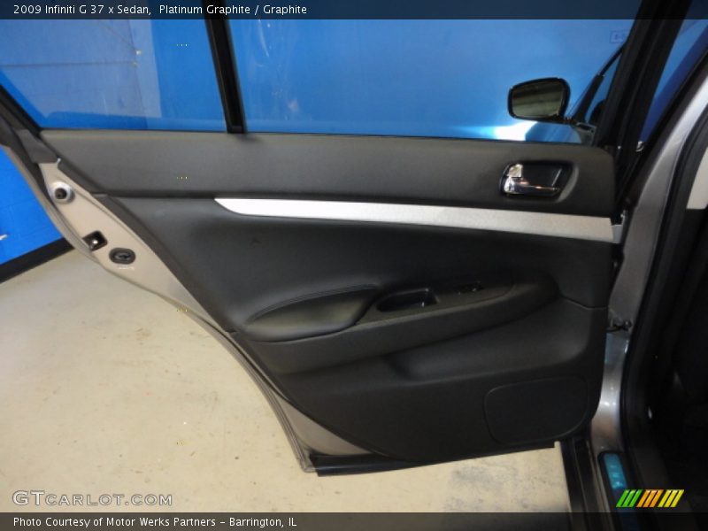Platinum Graphite / Graphite 2009 Infiniti G 37 x Sedan