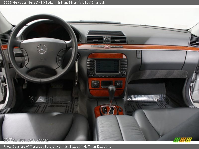 Brilliant Silver Metallic / Charcoal 2005 Mercedes-Benz S 430 Sedan