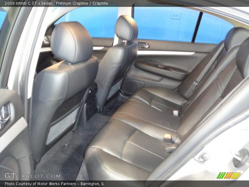 Platinum Graphite / Graphite 2009 Infiniti G 37 x Sedan