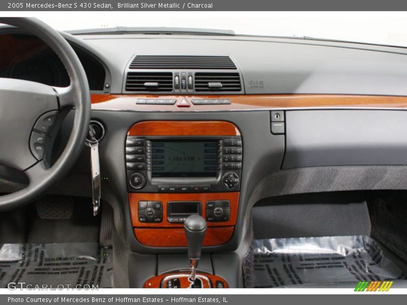 Brilliant Silver Metallic / Charcoal 2005 Mercedes-Benz S 430 Sedan