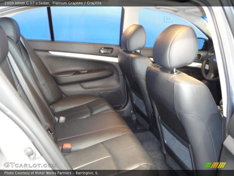 Platinum Graphite / Graphite 2009 Infiniti G 37 x Sedan