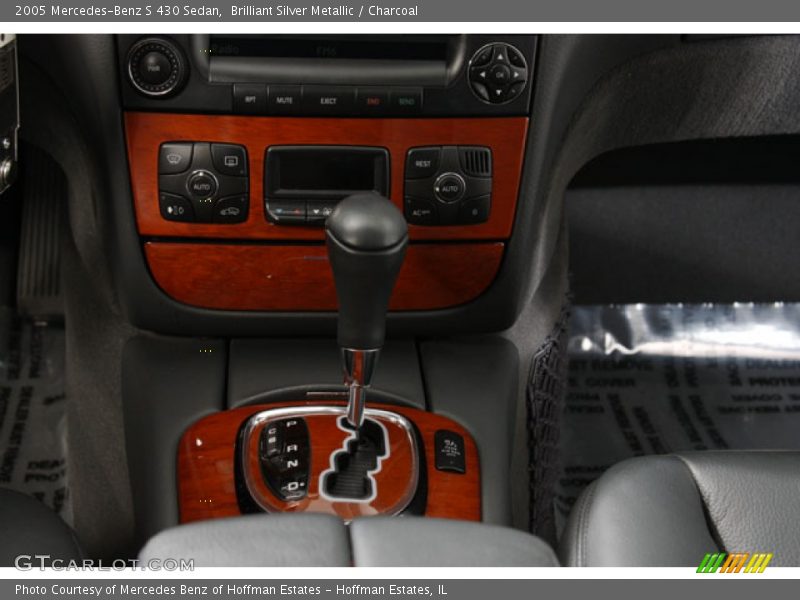 Brilliant Silver Metallic / Charcoal 2005 Mercedes-Benz S 430 Sedan