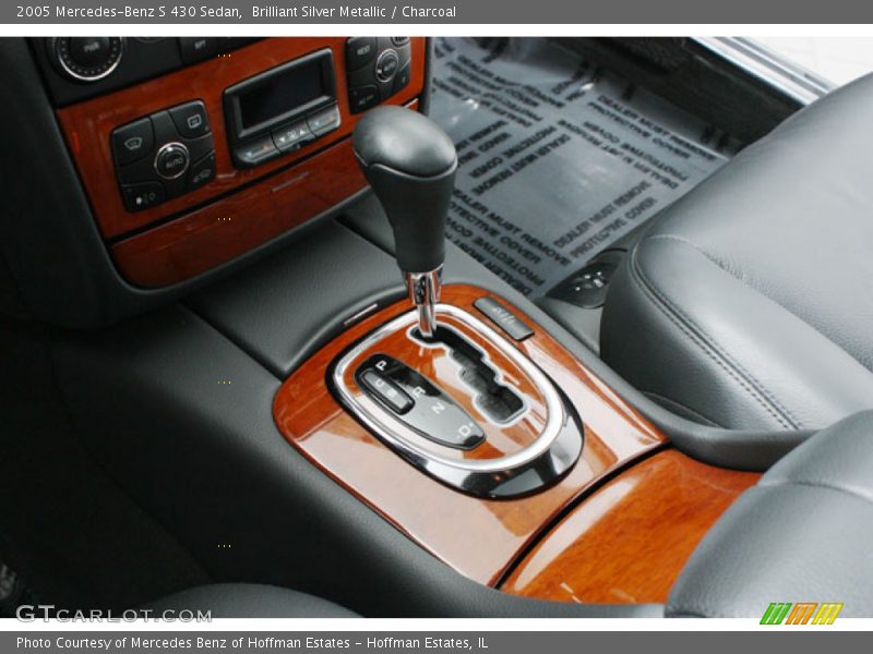 Brilliant Silver Metallic / Charcoal 2005 Mercedes-Benz S 430 Sedan