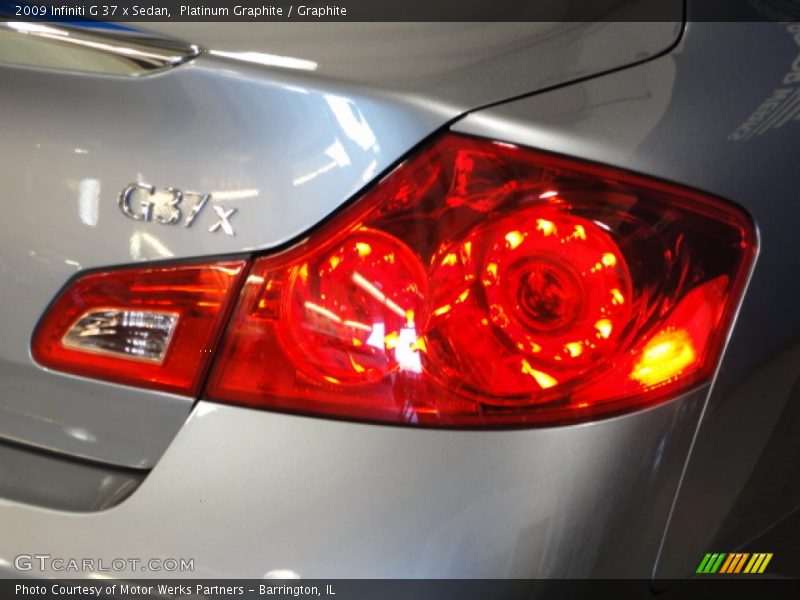 Platinum Graphite / Graphite 2009 Infiniti G 37 x Sedan