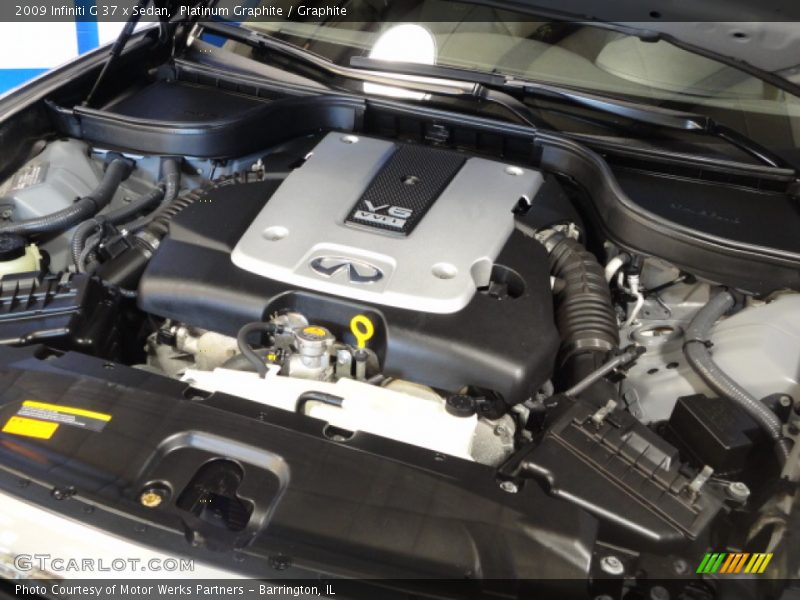 Platinum Graphite / Graphite 2009 Infiniti G 37 x Sedan