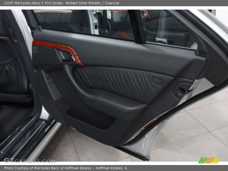 Brilliant Silver Metallic / Charcoal 2005 Mercedes-Benz S 430 Sedan