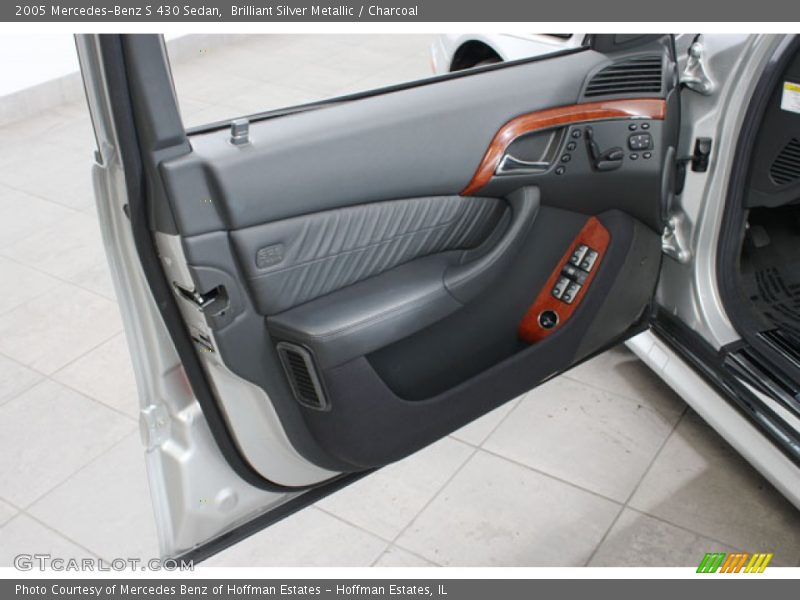 Brilliant Silver Metallic / Charcoal 2005 Mercedes-Benz S 430 Sedan