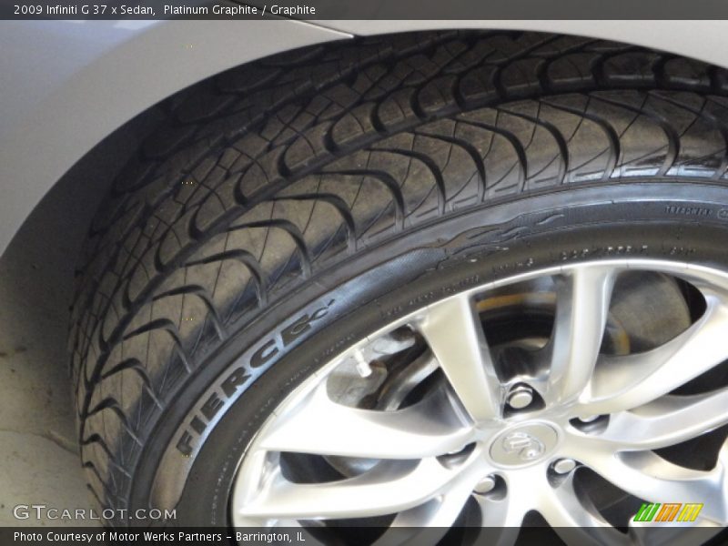 Platinum Graphite / Graphite 2009 Infiniti G 37 x Sedan