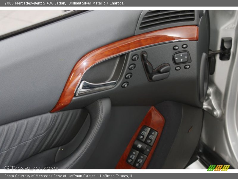 Brilliant Silver Metallic / Charcoal 2005 Mercedes-Benz S 430 Sedan