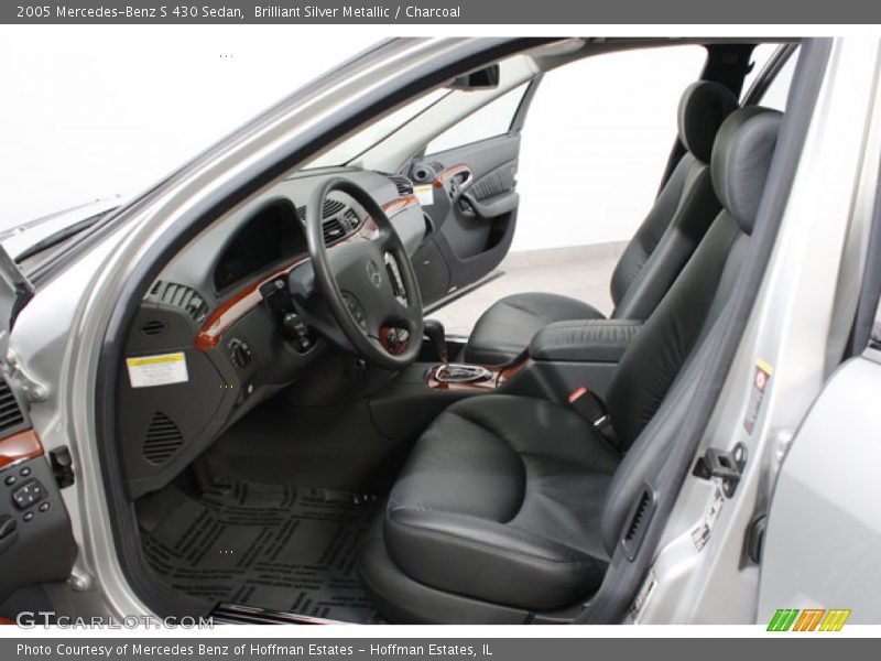 Brilliant Silver Metallic / Charcoal 2005 Mercedes-Benz S 430 Sedan