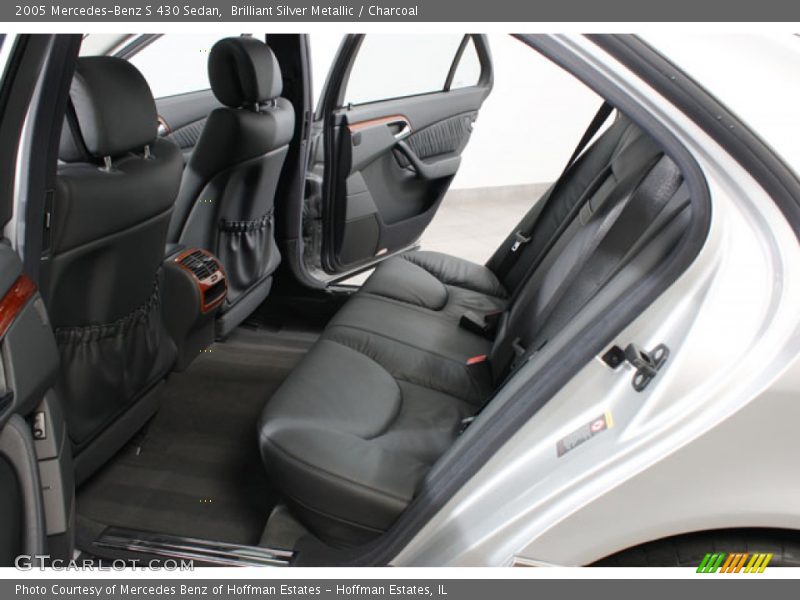 Brilliant Silver Metallic / Charcoal 2005 Mercedes-Benz S 430 Sedan