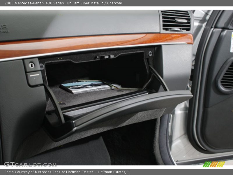 Brilliant Silver Metallic / Charcoal 2005 Mercedes-Benz S 430 Sedan
