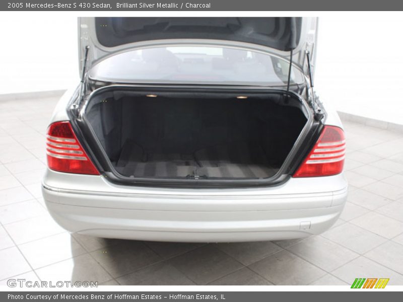 Brilliant Silver Metallic / Charcoal 2005 Mercedes-Benz S 430 Sedan