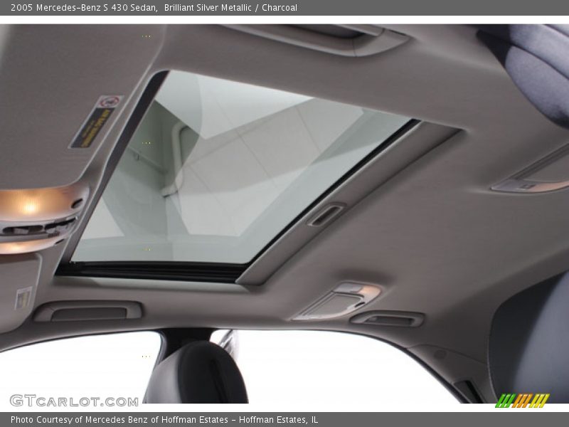Brilliant Silver Metallic / Charcoal 2005 Mercedes-Benz S 430 Sedan