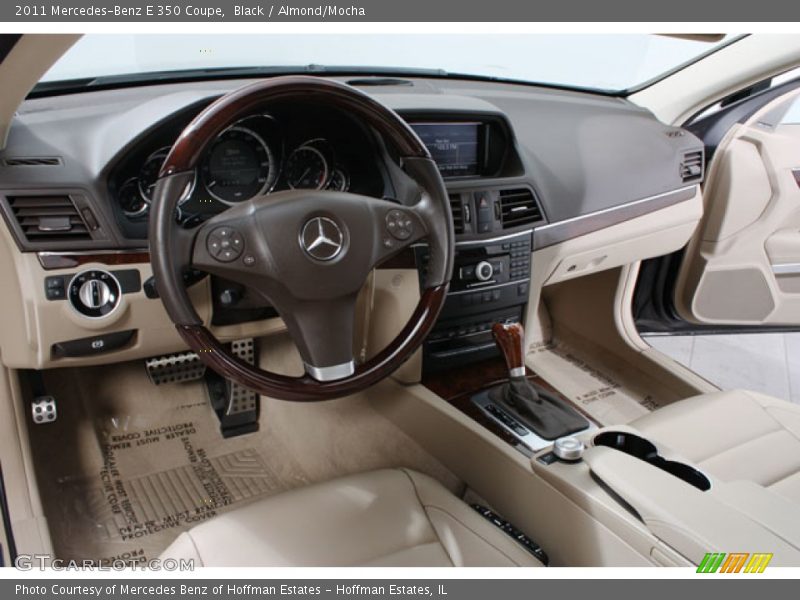 Black / Almond/Mocha 2011 Mercedes-Benz E 350 Coupe