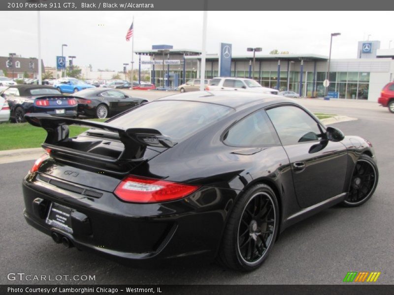 Black / Black w/Alcantara 2010 Porsche 911 GT3