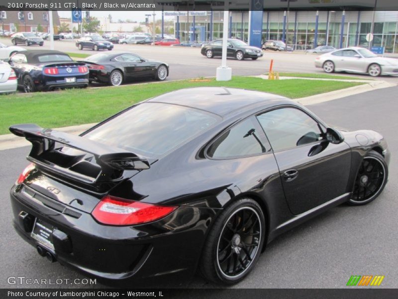 Black / Black w/Alcantara 2010 Porsche 911 GT3