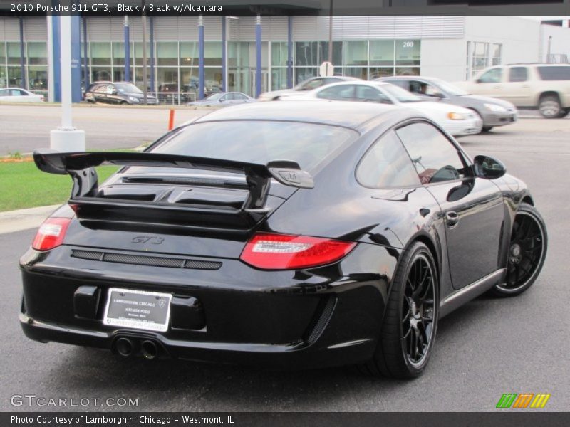 Black / Black w/Alcantara 2010 Porsche 911 GT3