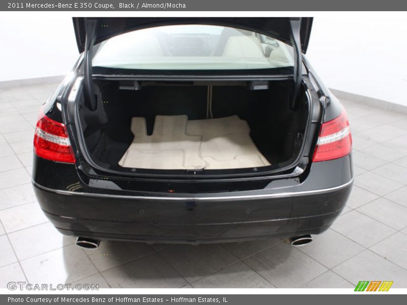 Black / Almond/Mocha 2011 Mercedes-Benz E 350 Coupe