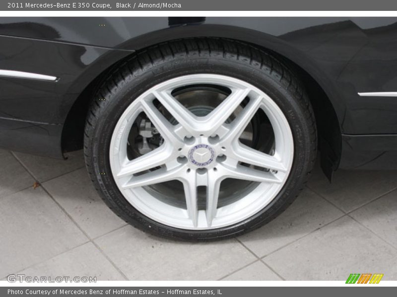 Black / Almond/Mocha 2011 Mercedes-Benz E 350 Coupe