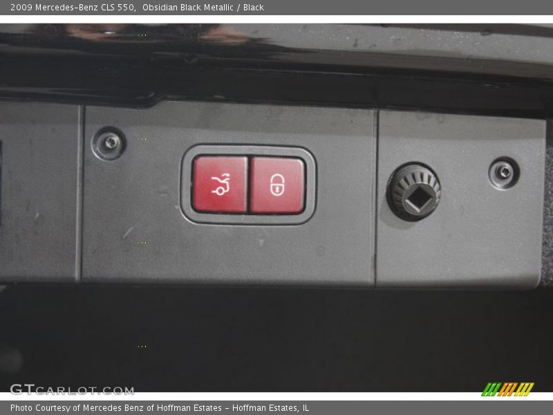 Obsidian Black Metallic / Black 2009 Mercedes-Benz CLS 550