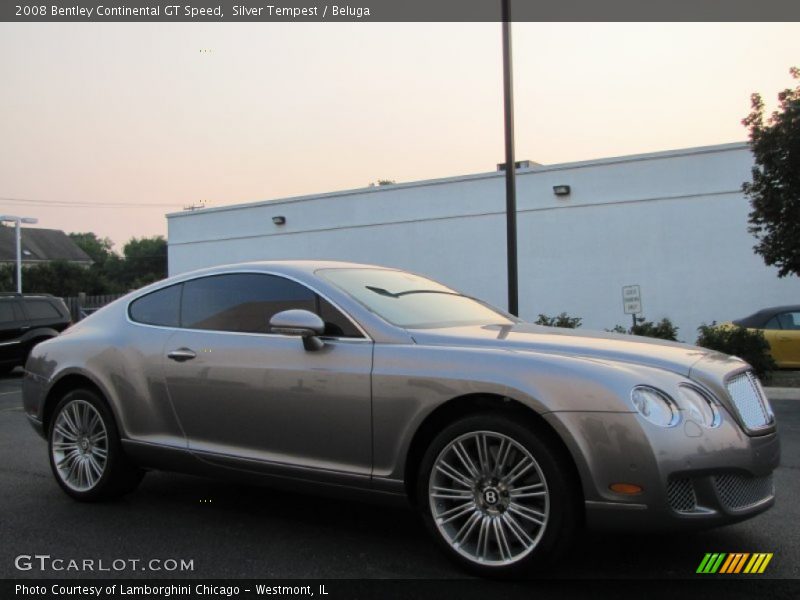 Silver Tempest / Beluga 2008 Bentley Continental GT Speed