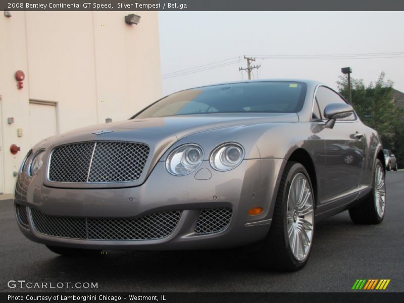 Front 3/4 View of 2008 Continental GT Speed