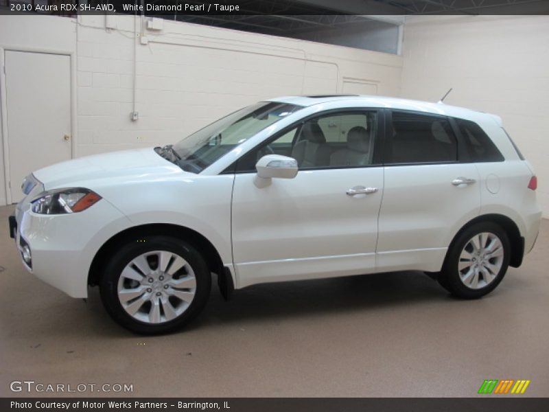  2010 RDX SH-AWD White Diamond Pearl