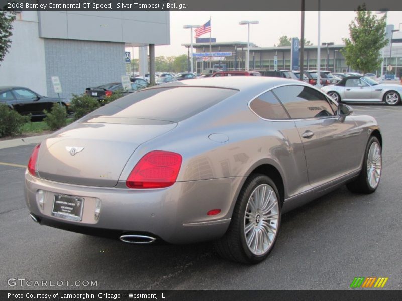 Silver Tempest / Beluga 2008 Bentley Continental GT Speed