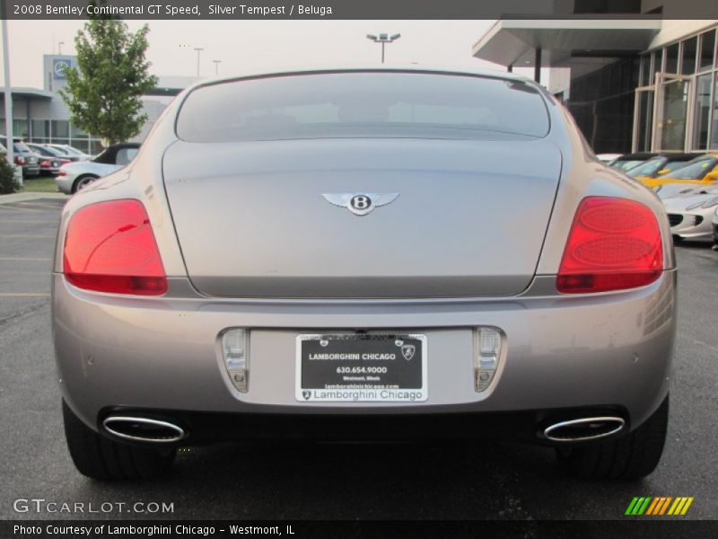 Silver Tempest / Beluga 2008 Bentley Continental GT Speed