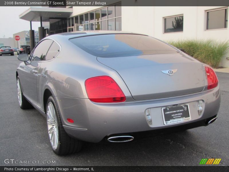 Silver Tempest / Beluga 2008 Bentley Continental GT Speed