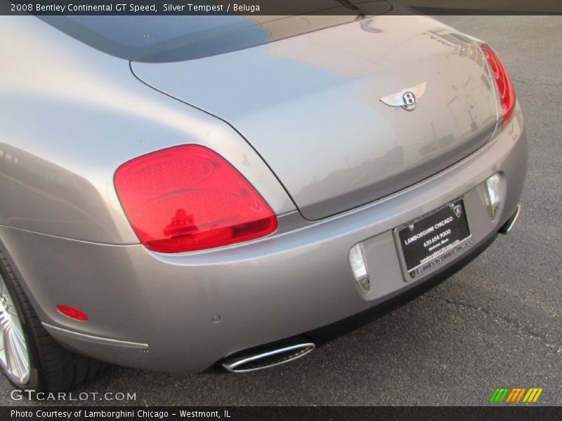 Silver Tempest / Beluga 2008 Bentley Continental GT Speed