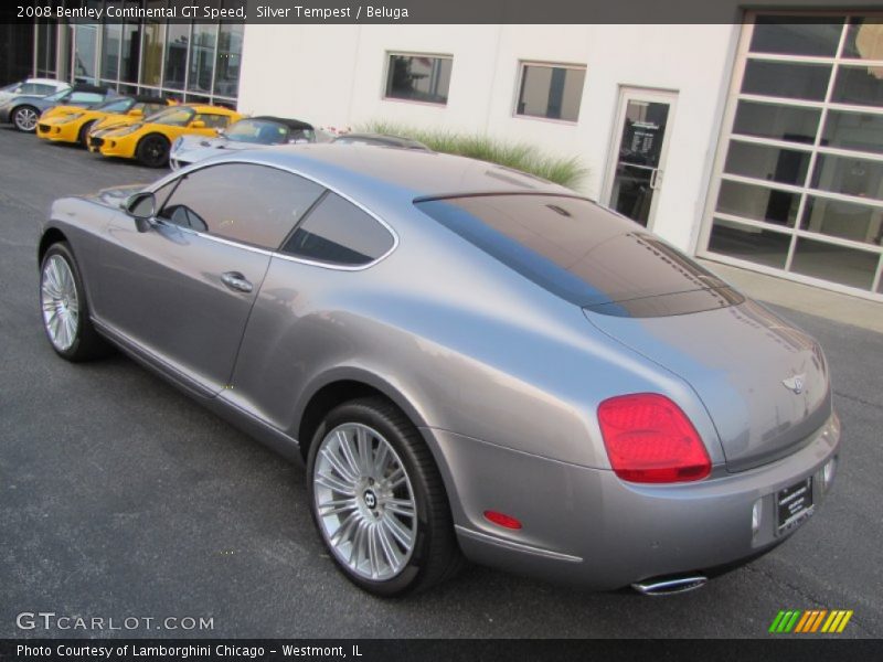 Silver Tempest / Beluga 2008 Bentley Continental GT Speed