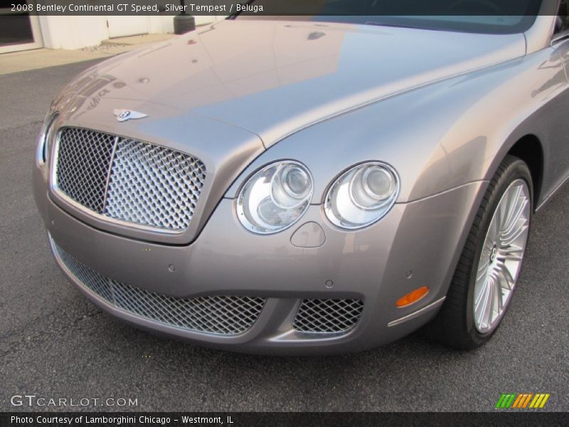 Silver Tempest / Beluga 2008 Bentley Continental GT Speed