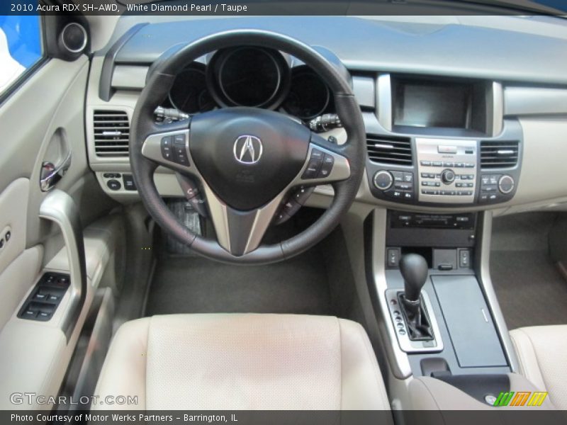 Dashboard of 2010 RDX SH-AWD