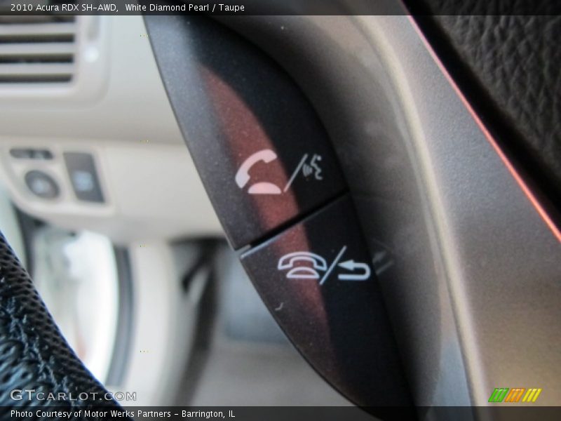 Phone Controls - 2010 Acura RDX SH-AWD