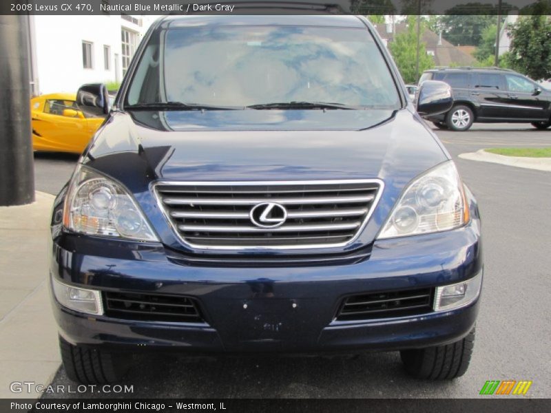 Nautical Blue Metallic / Dark Gray 2008 Lexus GX 470
