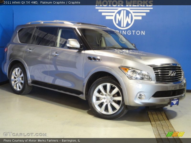 Platinum Graphite / Graphite 2011 Infiniti QX 56 4WD