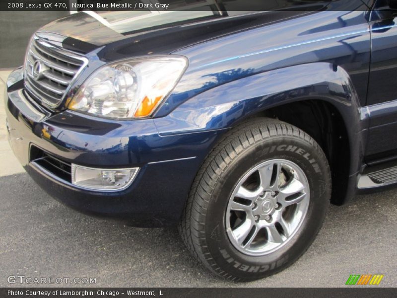 Nautical Blue Metallic / Dark Gray 2008 Lexus GX 470