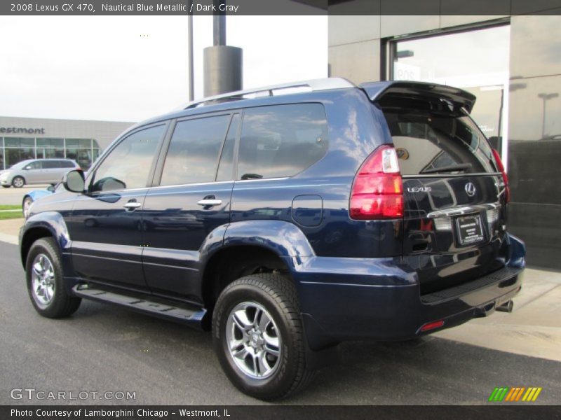 Nautical Blue Metallic / Dark Gray 2008 Lexus GX 470