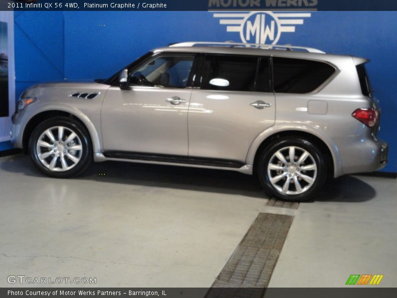 Platinum Graphite / Graphite 2011 Infiniti QX 56 4WD