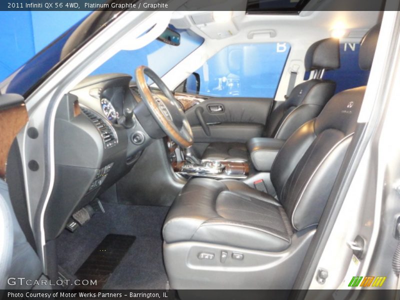 Platinum Graphite / Graphite 2011 Infiniti QX 56 4WD