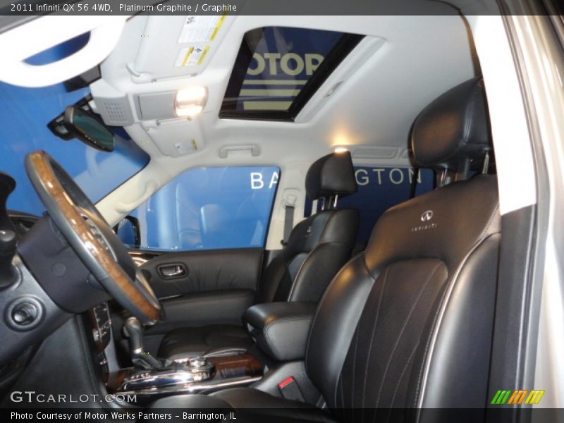 Platinum Graphite / Graphite 2011 Infiniti QX 56 4WD